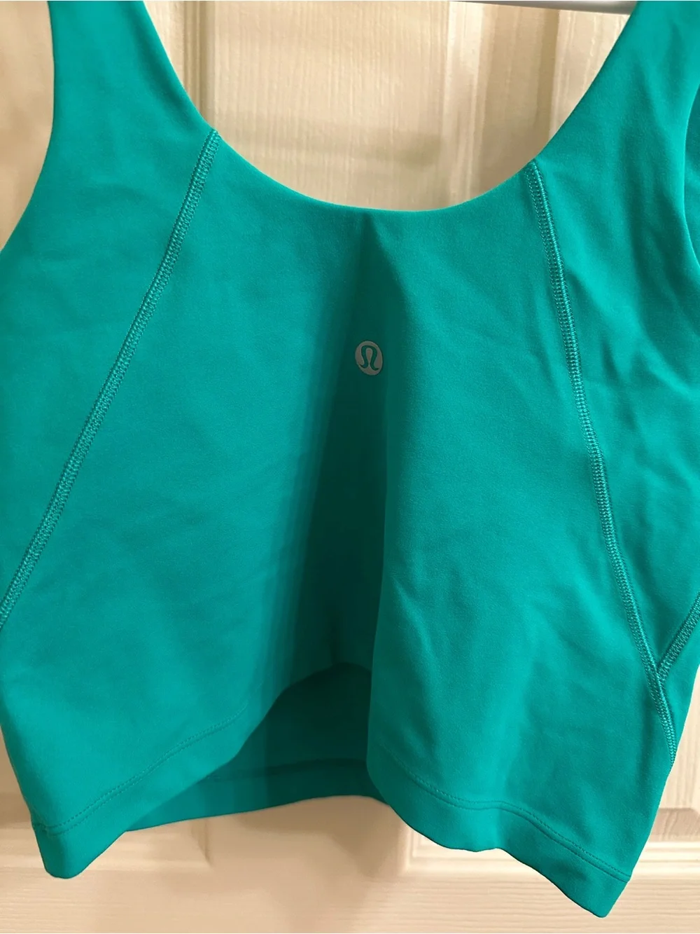 Lululemon Women’s Green V-Neck Tank Top